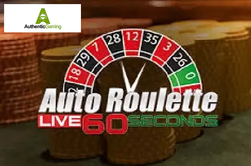 Auto Roulette Live 60 Seconds